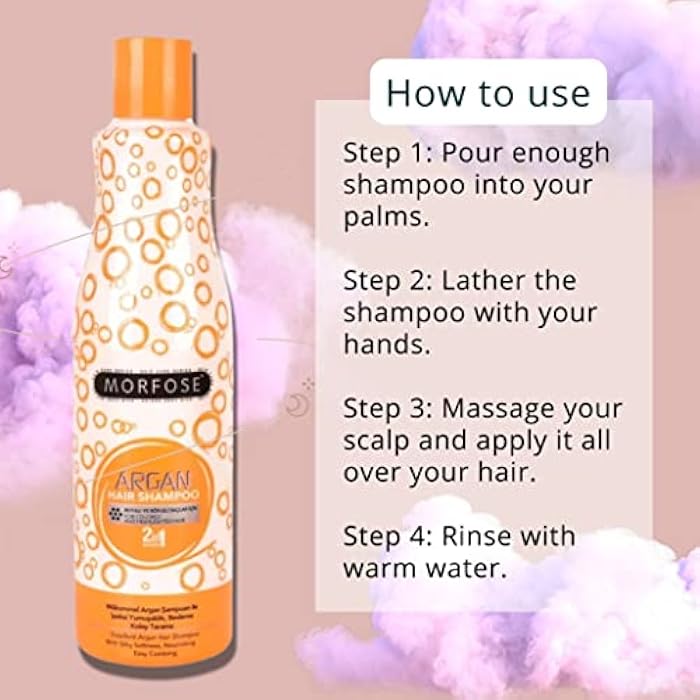 MORFOSE Morfis Argan Hair Shampoo, 500 ml - Image 5